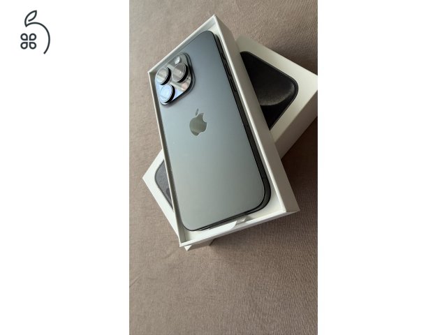 Eladó iPhone 15 Pro titanium black 128GB