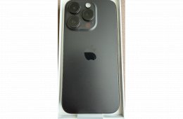 Eladó iPhone 15 Pro titanium black 128GB