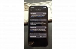 Eladó iPhone 15 Pro titanium black 128GB