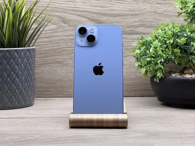 Hibátlan iPhone 14 Blue 128GB 2 ÉV Garanciával 100%