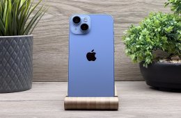 Hibátlan iPhone 14 Blue 128GB 2 ÉV Garanciával 100%