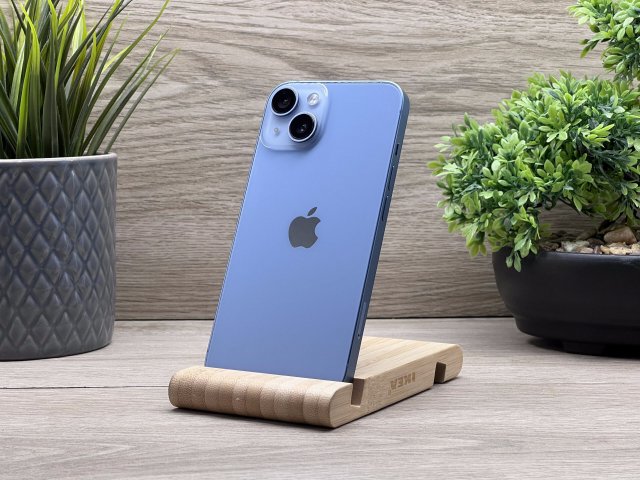 Hibátlan iPhone 14 Blue 128GB 2 ÉV Garanciával 100%