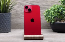 Hibátlan iPhone 14 Red 128GB 2 ÉV Garanciával 100%