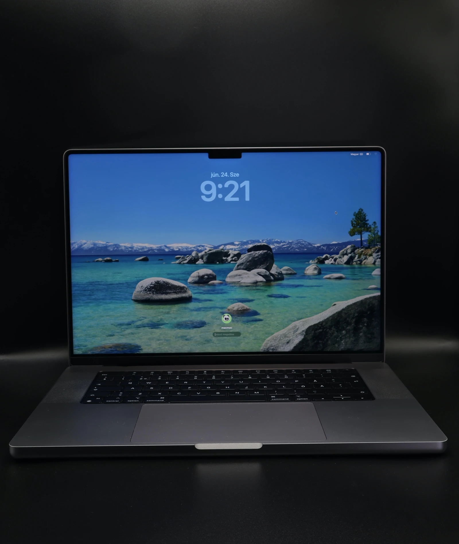 Apple MacBook Pro 16″ 2021 M1 Pro 1TB Space Gray 100% akku - 12 HÓ GARANCIA
