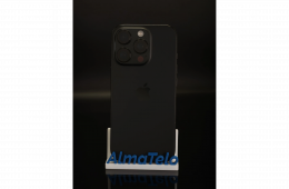 Apple iPhone 16 Pro 128 GB Black Titanium 100% akku - 12 HÓ GARANCIA