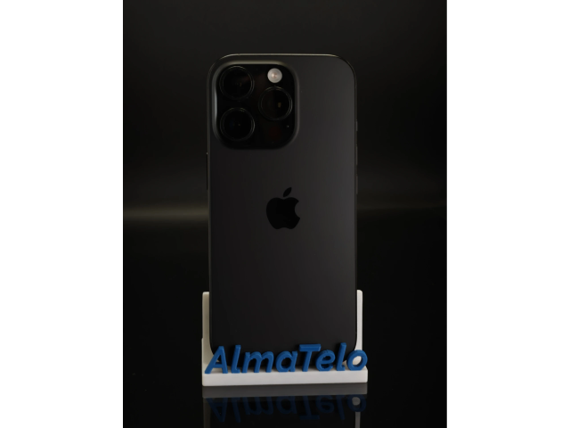 Apple iPhone 16 Pro 128 GB Black Titanium 100% akku - 12 HÓ GARANCIA