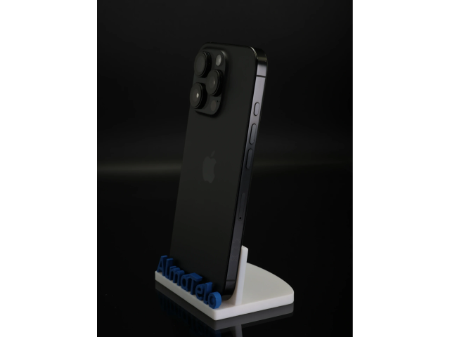 Apple iPhone 16 Pro 128 GB Black Titanium 100% akku - 12 HÓ GARANCIA