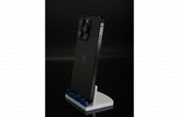 Apple iPhone 16 Pro 128 GB Black Titanium 100% akku - 12 HÓ GARANCIA