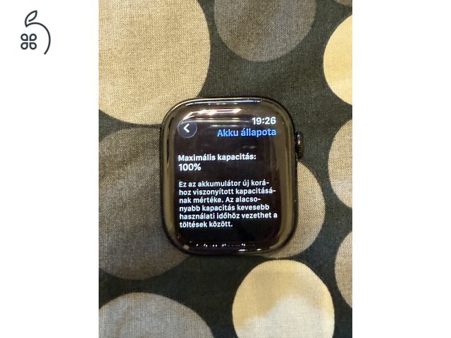 Apple Watch 11 46mm gps fekete