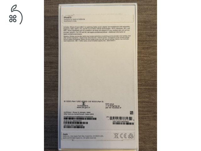 Iphone 13 midnight, 128gb