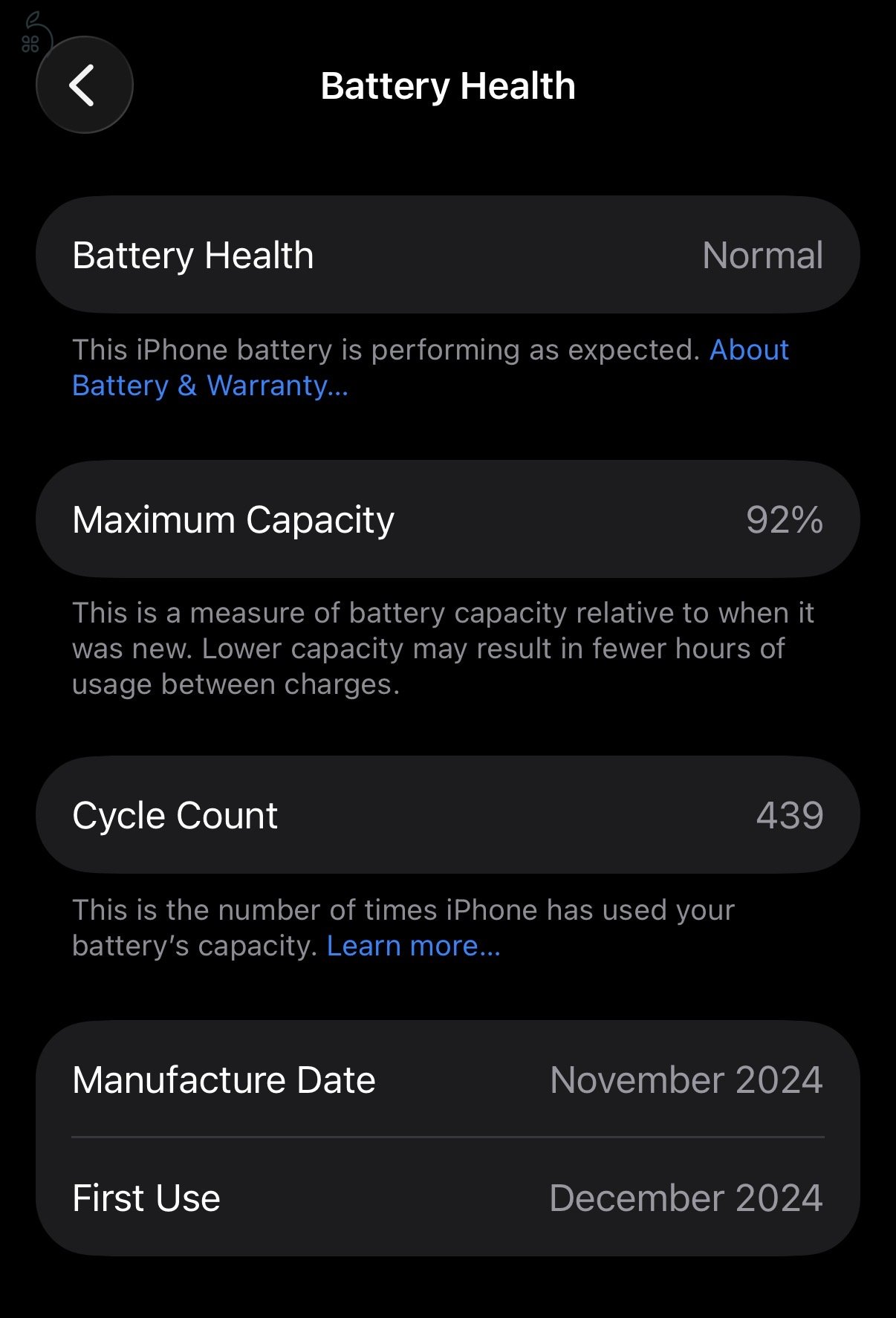 iPhone 16 Pro újszerű 2027 decemberig Euronics garancia kártyafüggetlen