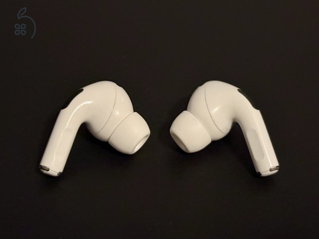 Apple AirPods Pro (2. gen) minden gyári tartozékával + ajándék szilikon tok 