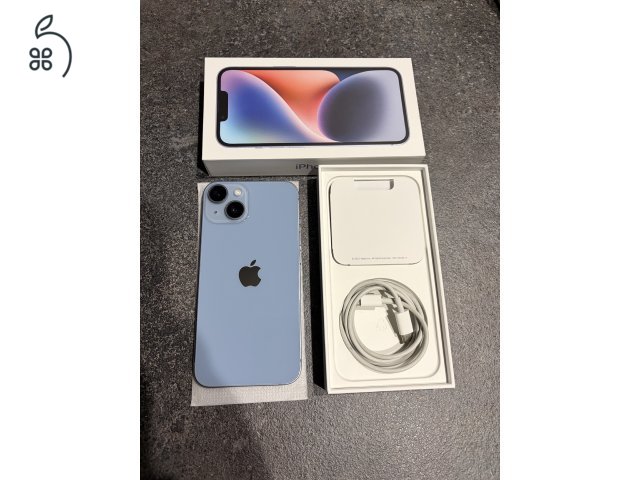 Iphone 14 128Gb, független, kék színű