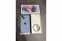 Iphone 14 128Gb, független, kék színű