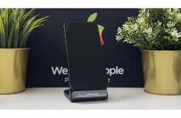 iPhone 16 Pro 512GB, Fekete Titán, Független, Számla, 2 Év Garancia, 91%
