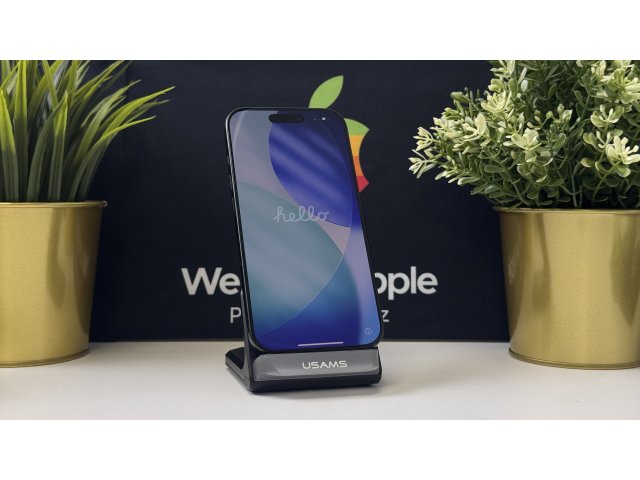 iPhone 16 Pro 512GB, Fekete Titán, Független, Számla, 2 Év Garancia, 91%