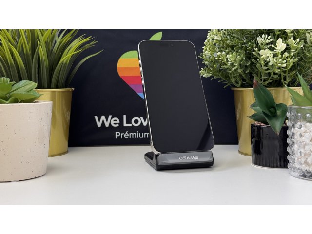 iPhone 15 Pro 256GB, Fehér Titán, Független, Számla, 2 Év Garancia, 86%
