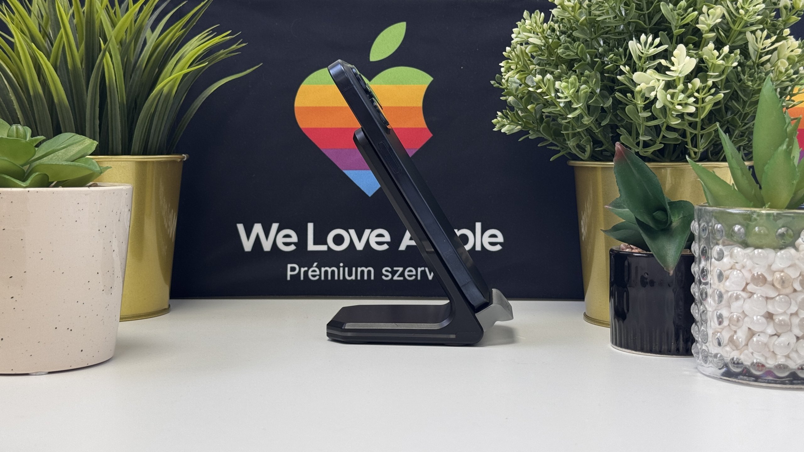 iPhone 15 Pro 256GB, Kék Titán, Független, Számla, 2 Év Garancia, 87%