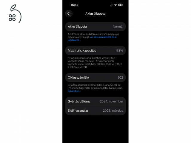 iPhone 16 128GB független