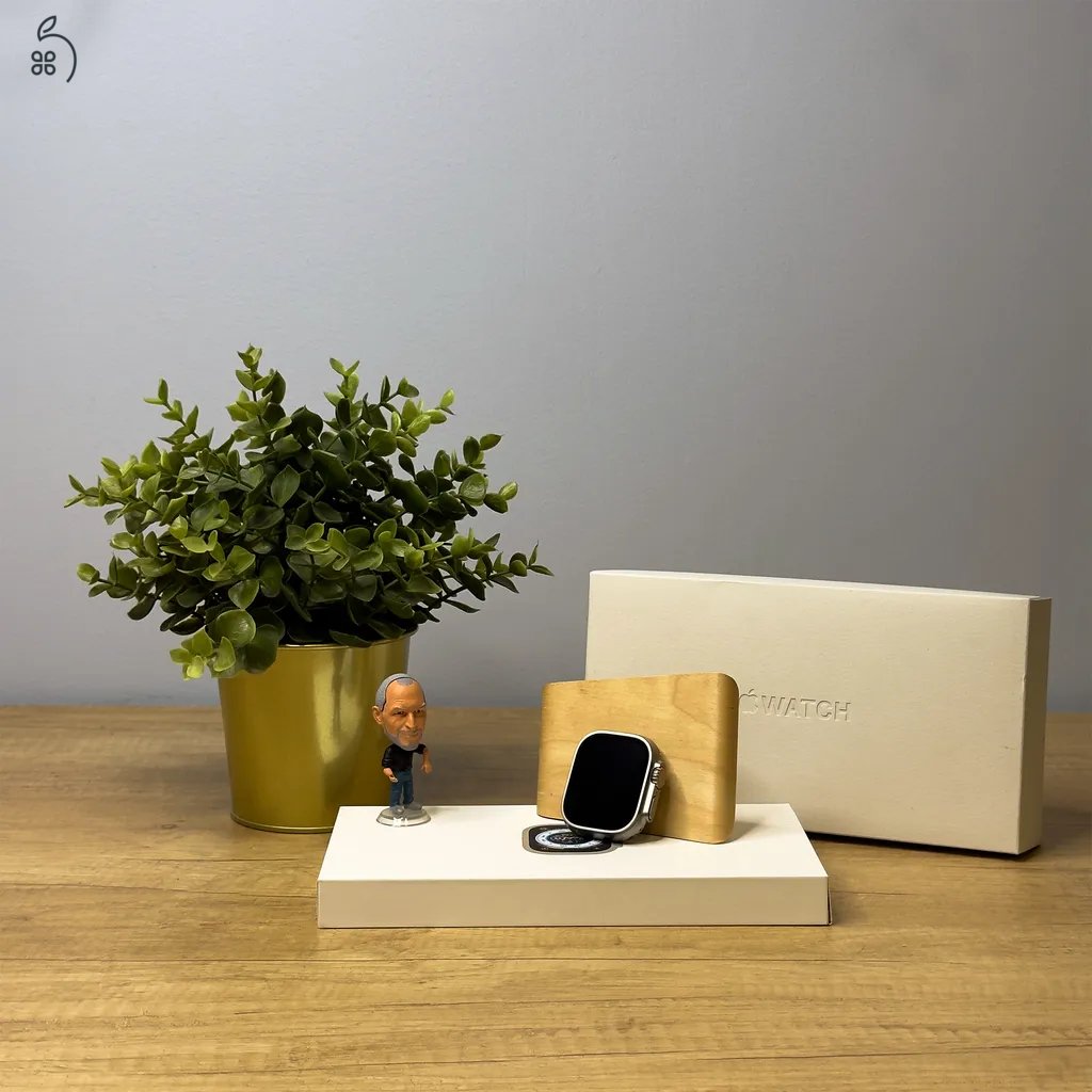 MacSzerez.com - Apple Watch Ultra / Natúr Titán / 49mm / GPS + Cellular / Garancia!