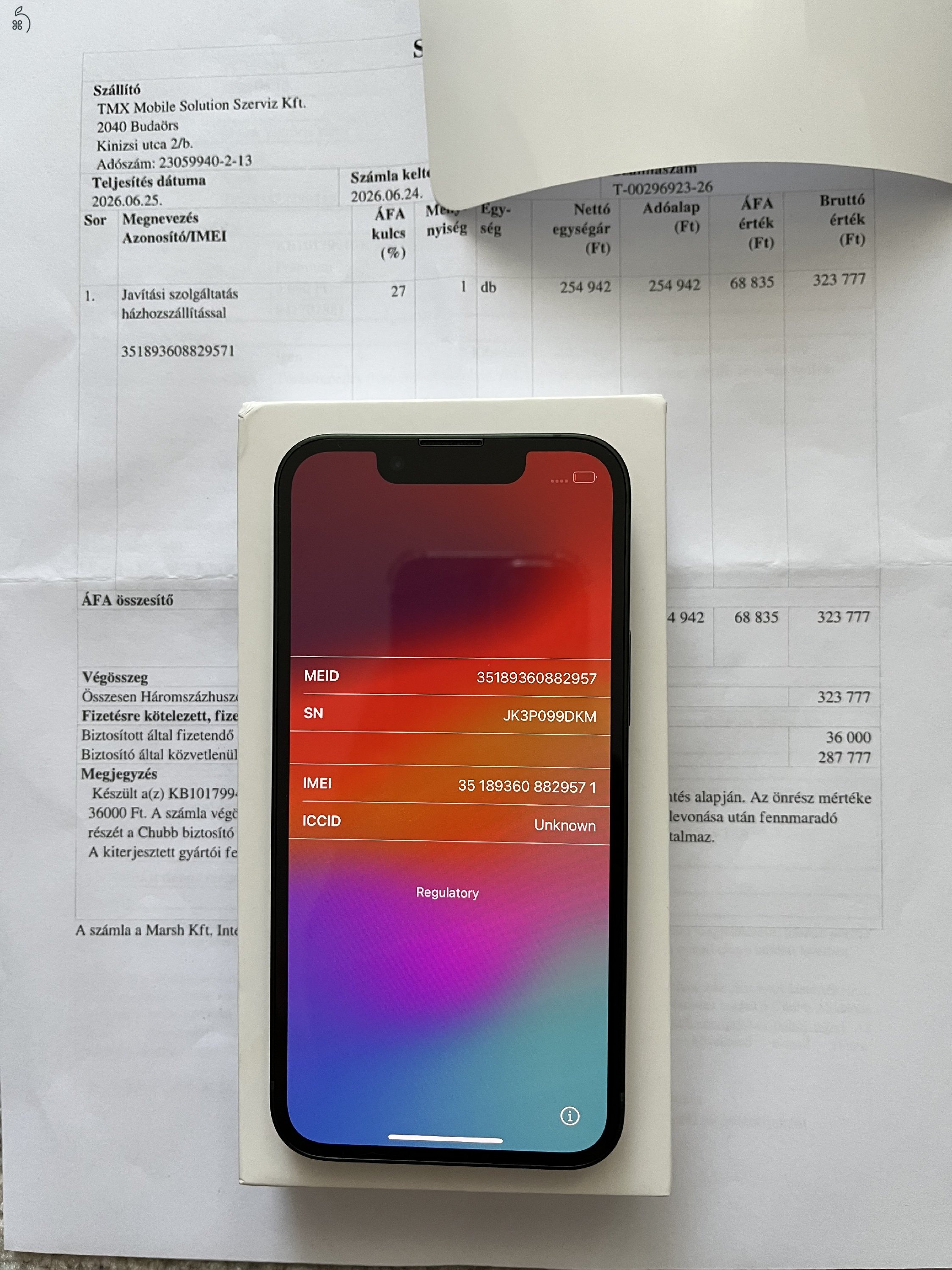 iPhone 13 Mini 128GB Új! Aktiválatlan!