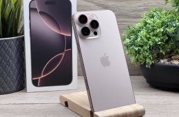 iPhone 16 Pro Max Desert Titanium 256GB 2 ÉV Garanciával 91%