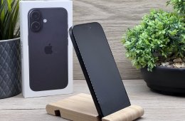 iPhone 16 Black 128GB 2 ÉV Garanciával 91%