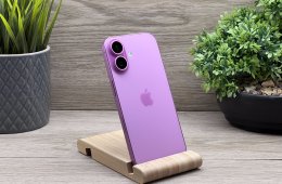 Hibátlan iPhone 16 Pink 128GB 2 ÉV Garanciával 90%