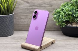 Hibátlan iPhone 16 Pink 128GB 2 ÉV Garanciával 90%
