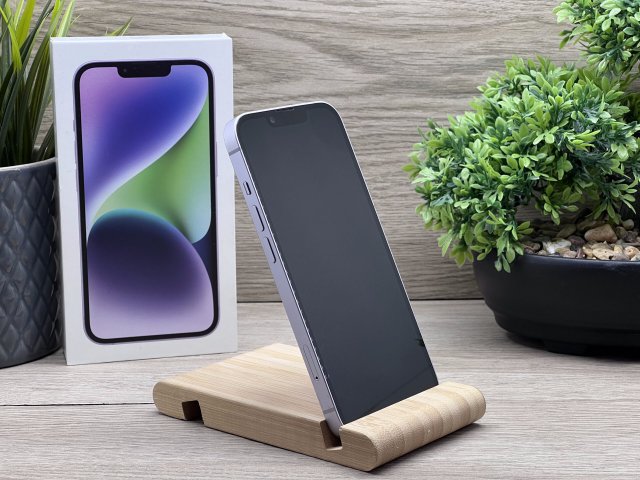 Hibátlan iPhone 14 Purple 128GB 2 ÉV Garanciával 100%