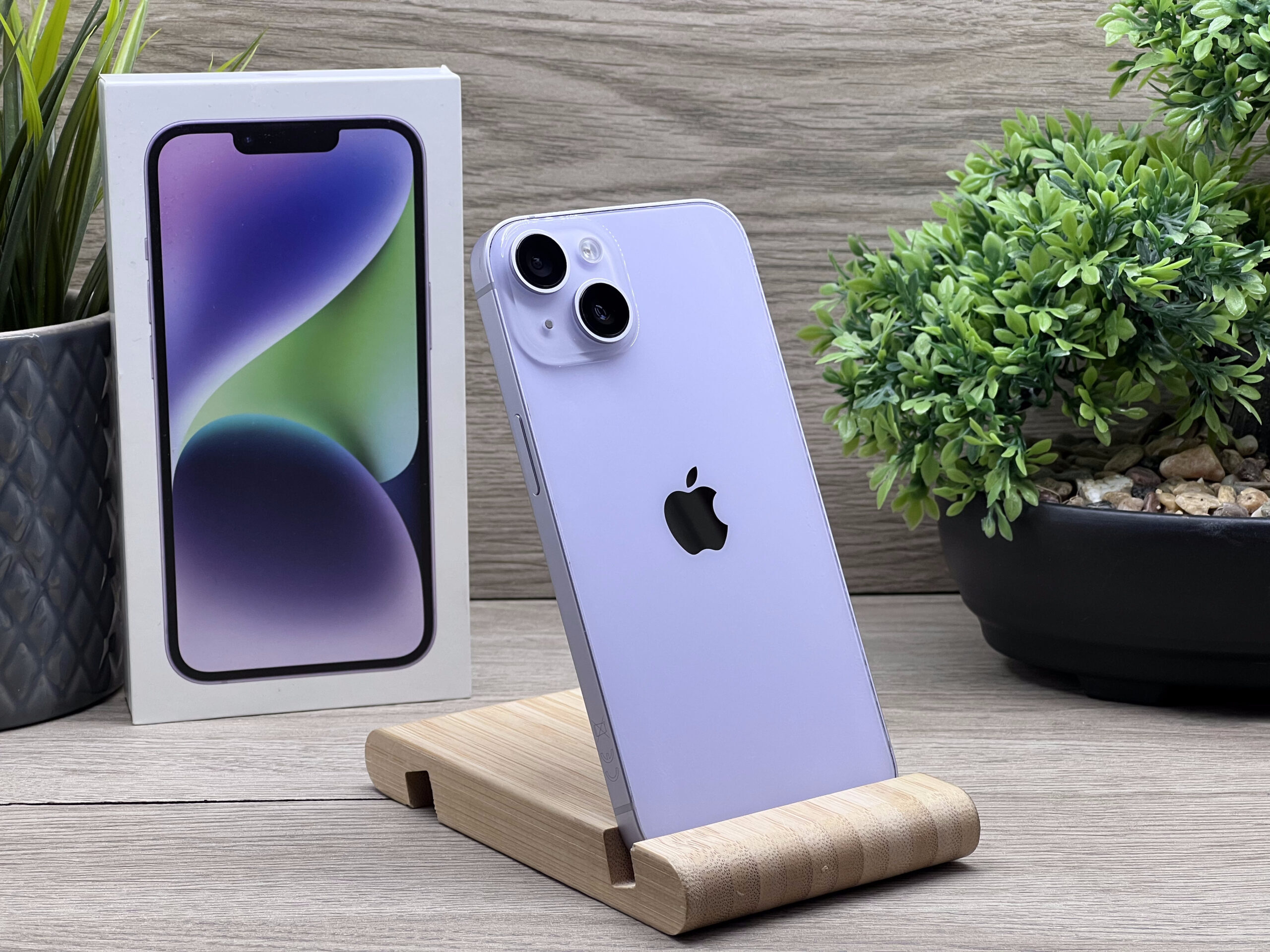 Hibátlan iPhone 14 Purple 128GB 2 ÉV Garanciával 100%