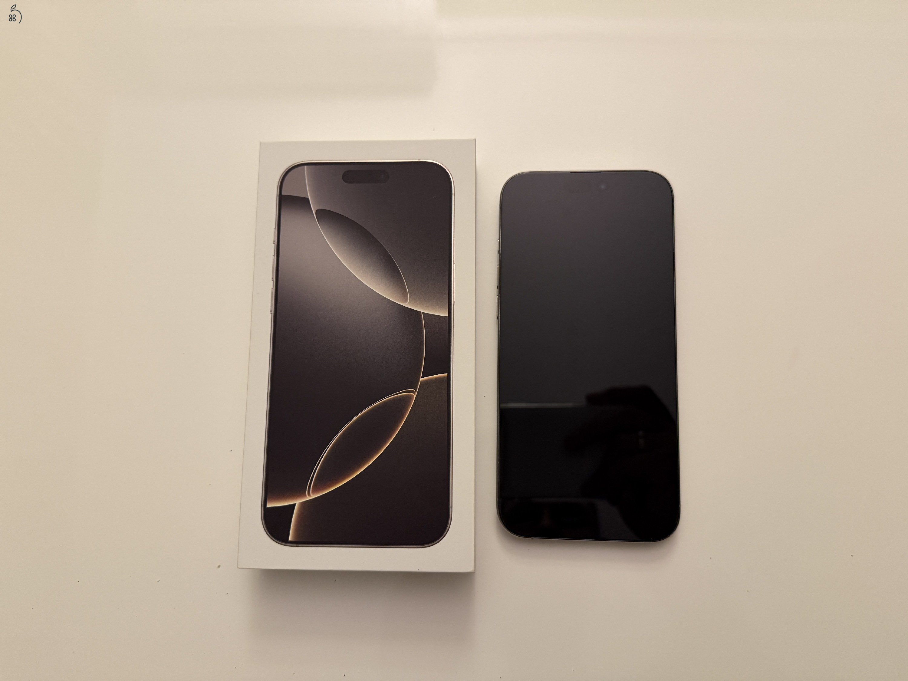 iPhone 16 Pro Max 256GB Natural Titanium (telejesn újszerű)