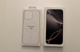 iPhone 16 Pro Max 256GB Natural Titanium (telejesn újszerű)