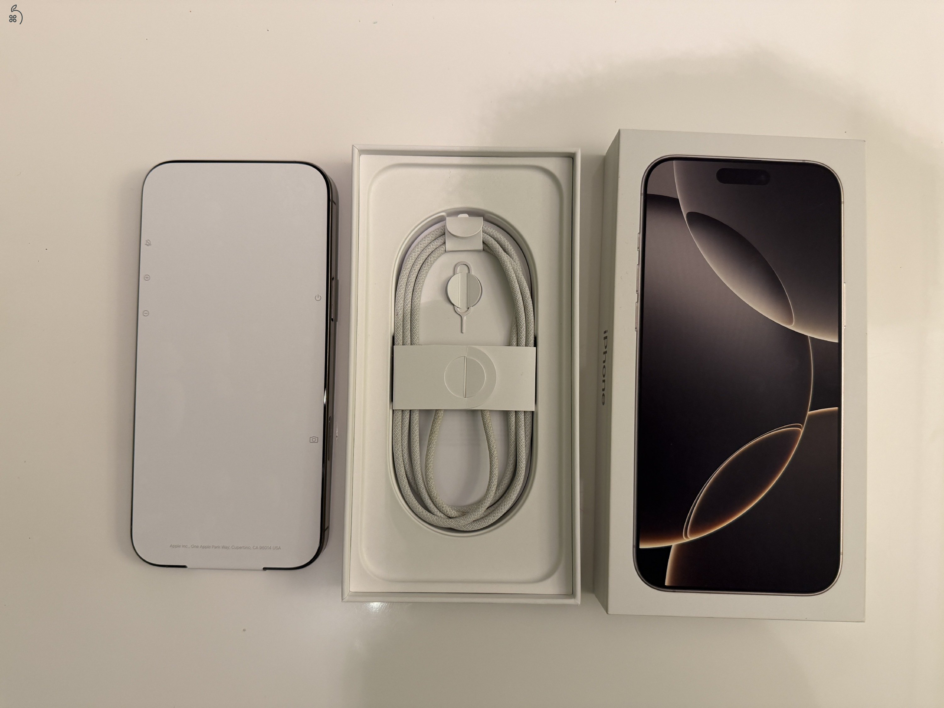 iPhone 16 Pro Max 256GB Natural Titanium (telejesn újszerű)