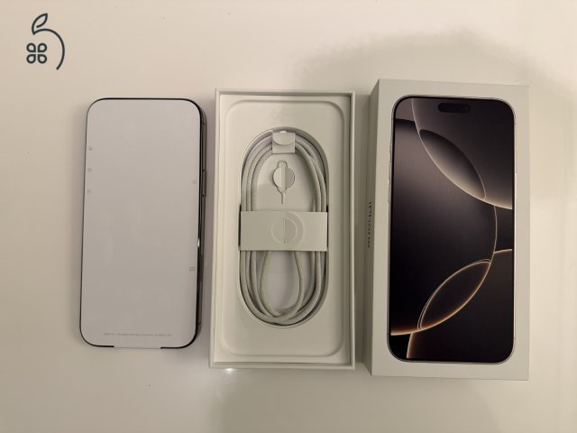 iPhone 16 Pro Max 256GB Natural Titanium (telejesn újszerű)