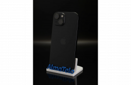 Apple iPhone 15 128 GB Black 100% akku - 12 HÓ GARANCIA