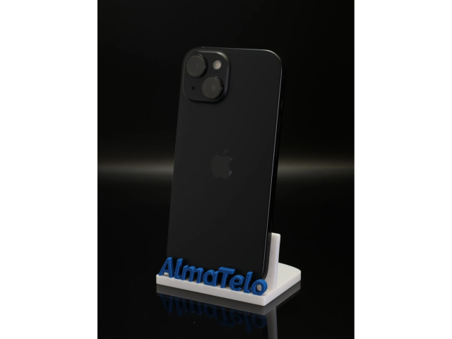 Apple iPhone 15 128 GB Black 100% akku - 12 HÓ GARANCIA