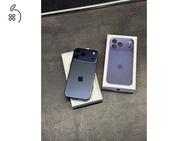 Apple iPhone 17 Pro Max, 256Gb, Gyári Állapotú, 1 Év Garancia, 100% Akkumulátor