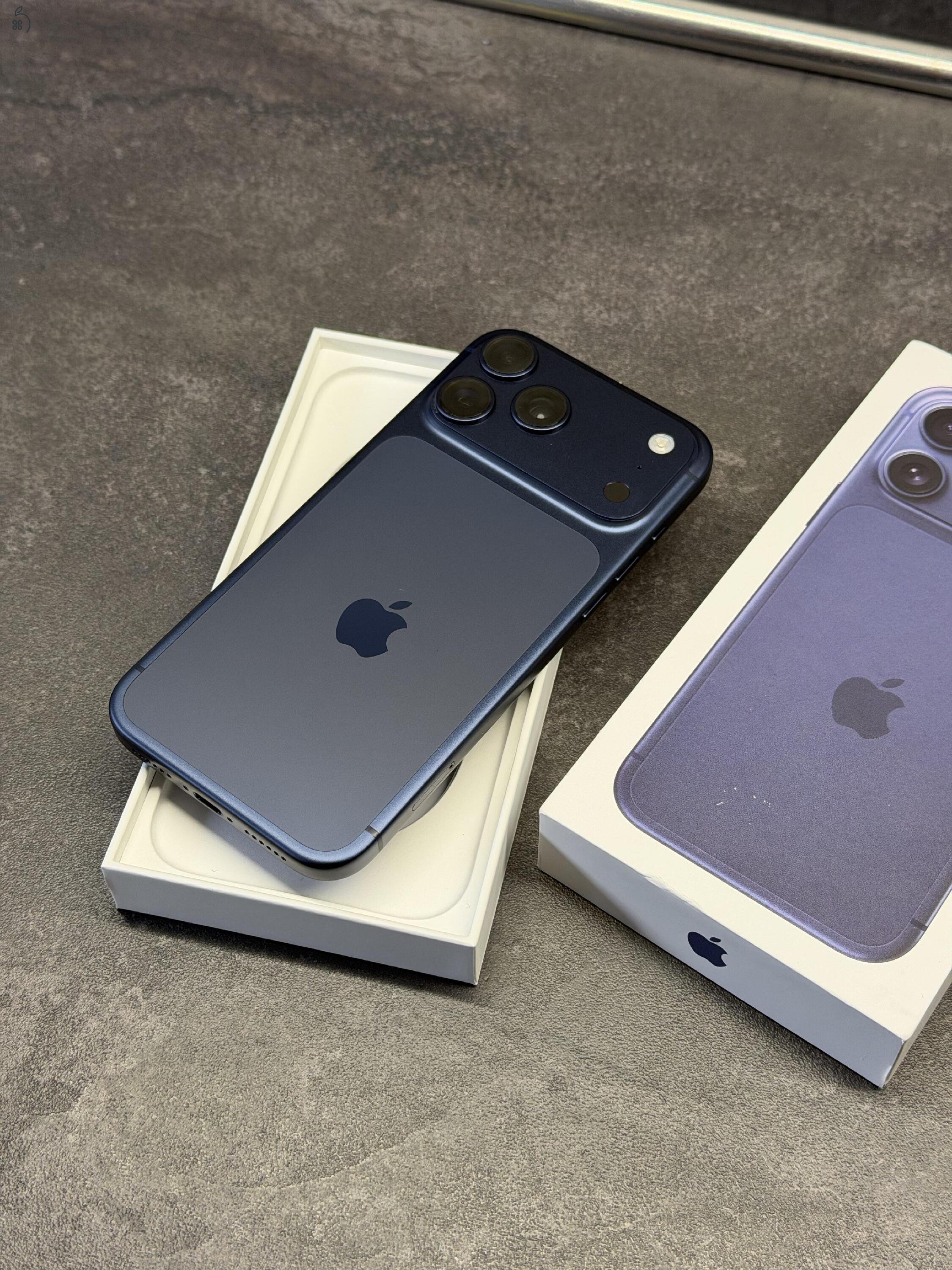 Apple iPhone 17 Pro Max, 256Gb, Gyári Állapotú, 1 Év Garancia, 100% Akkumulátor