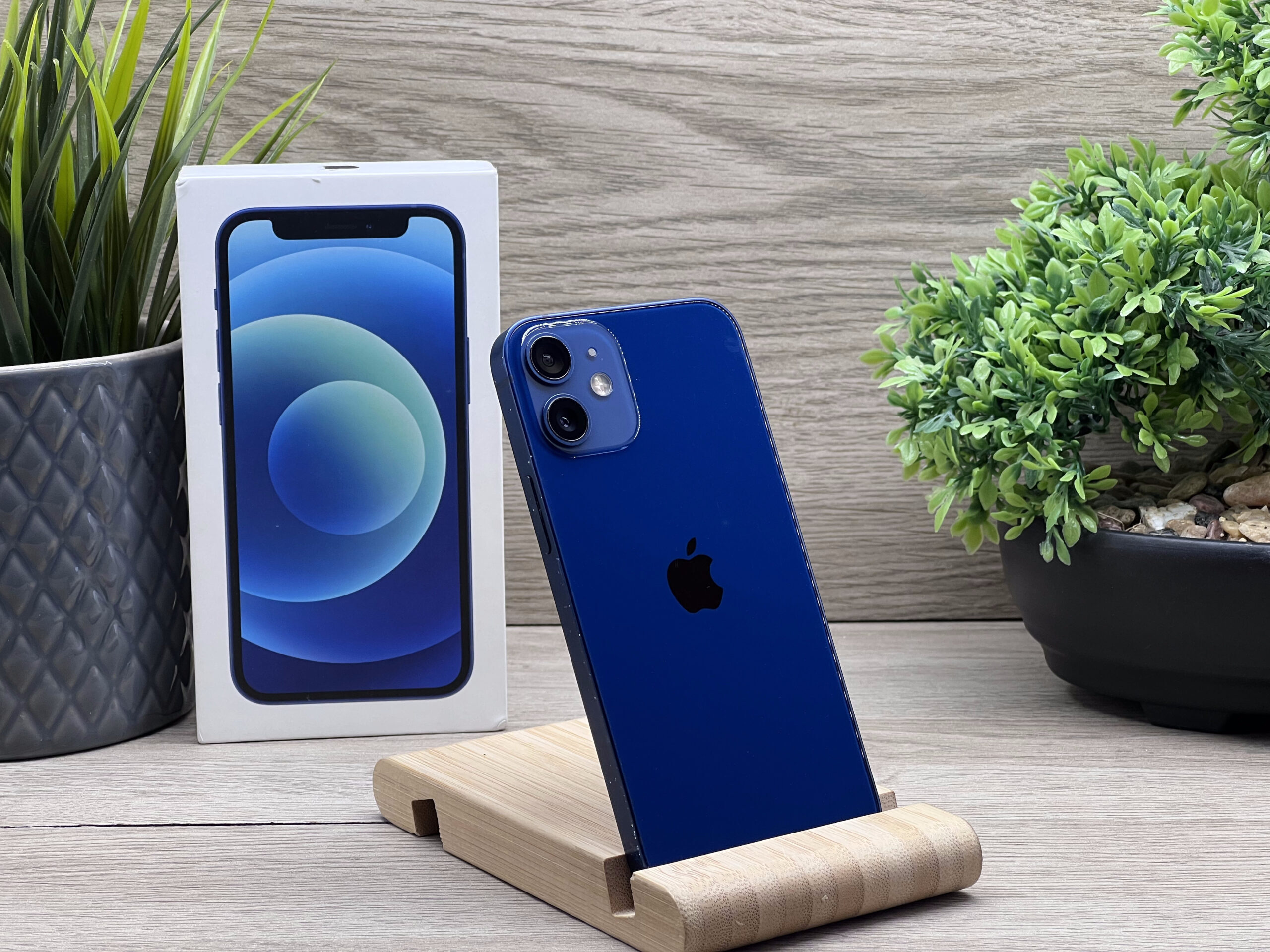 Hibátlan iPhone 12 Mini Blue 64GB 2 ÉV Garanciával 100%