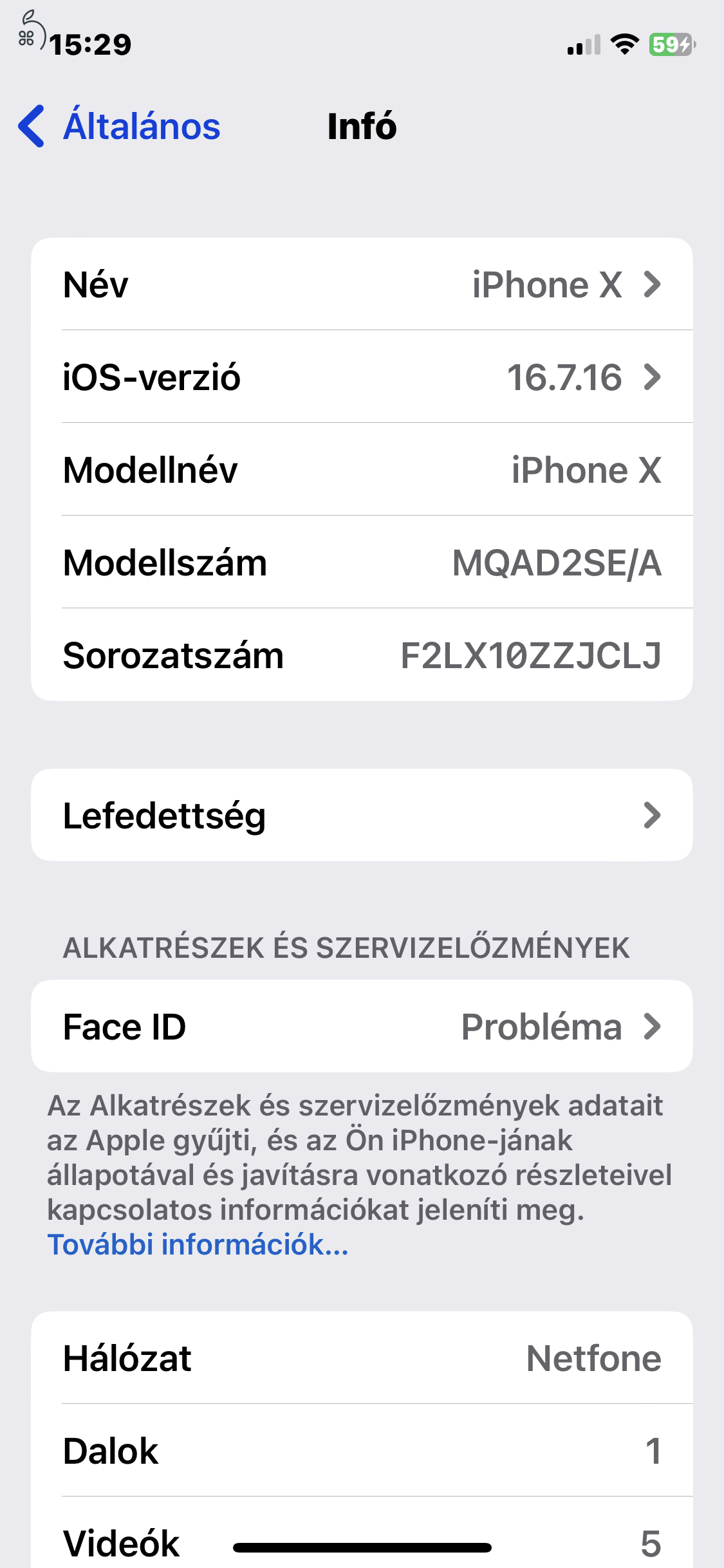 iPhone X 64 Gb karcmentes