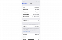 iPhone X 64 Gb karcmentes