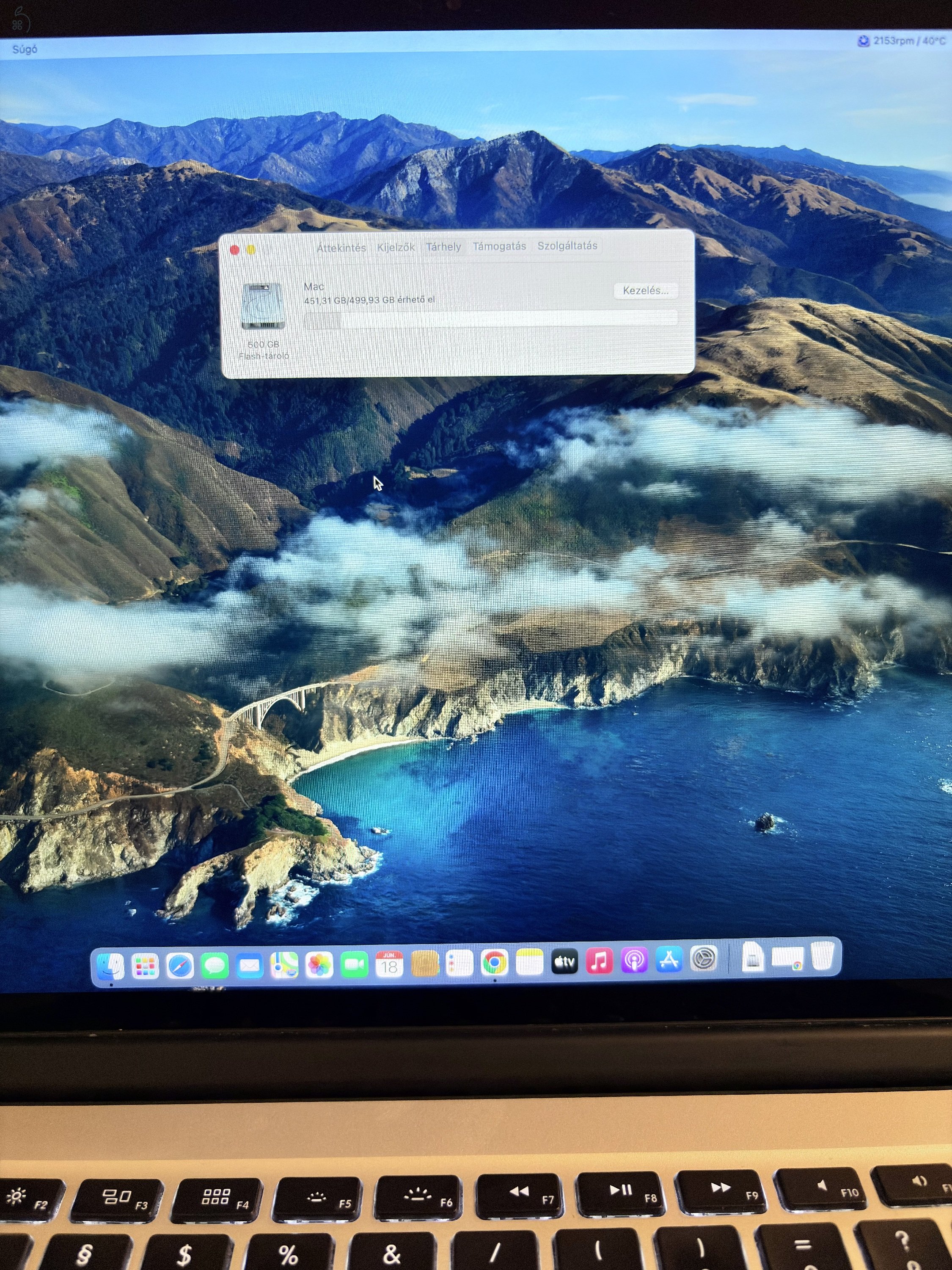 2013 MacBook Pro 15 Retina i7 2.3GHz 16Gb Ram
