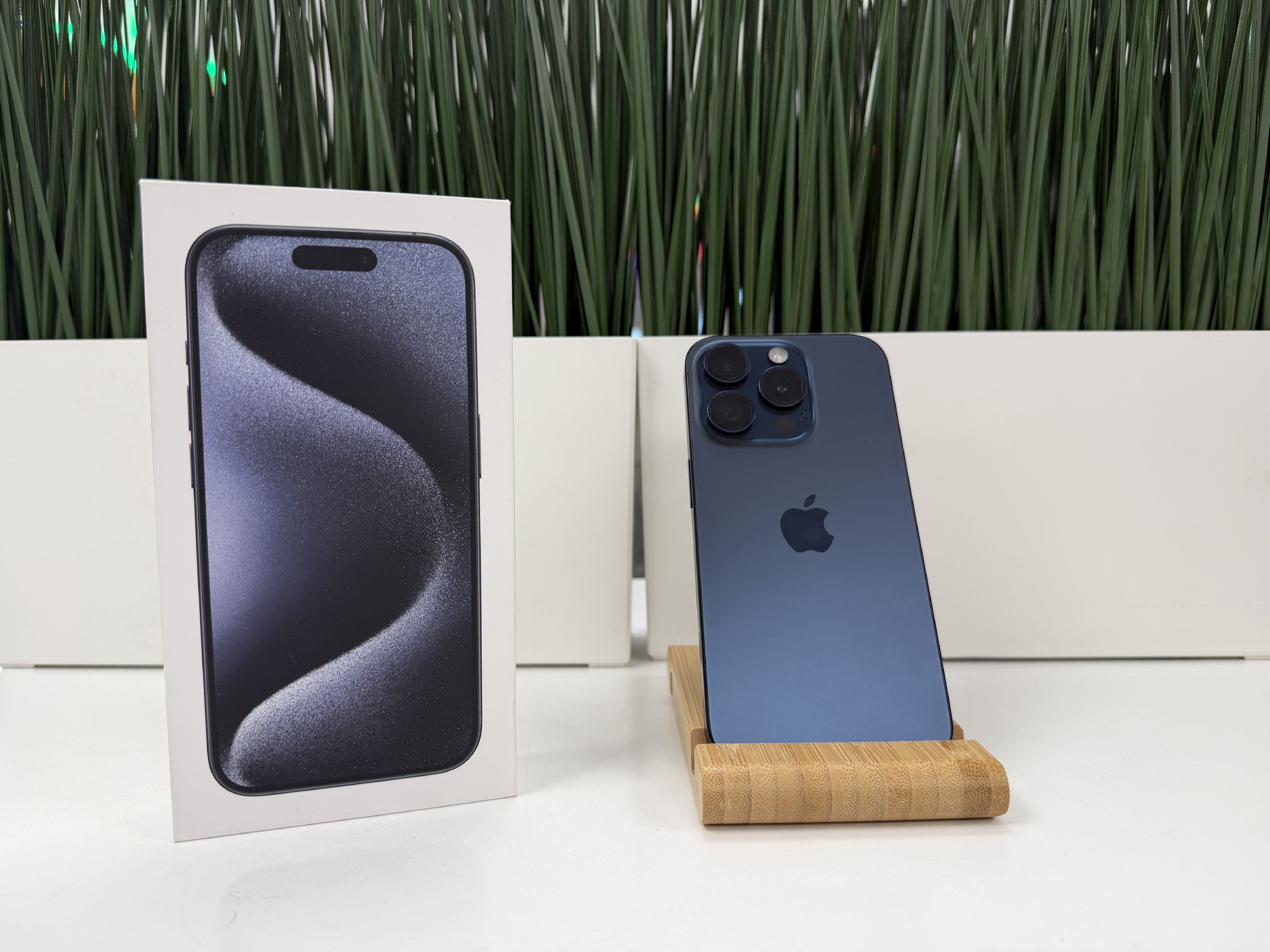 ✨ iPhone 15 Pro 256 GB – Blue Titanium (Kék titán) ✨