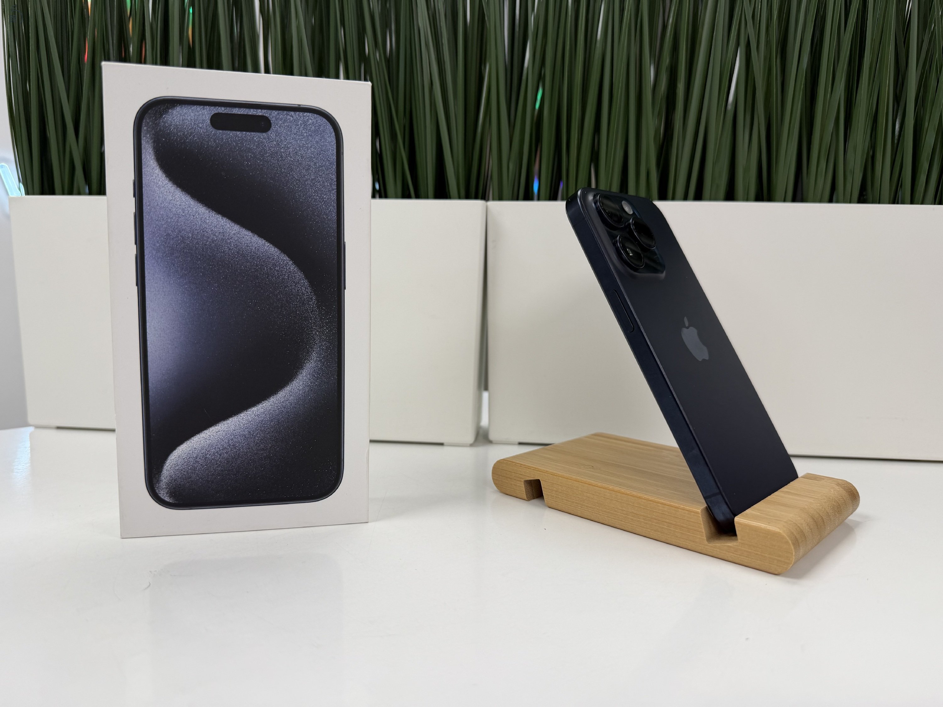 ✨ iPhone 15 Pro 256 GB – Blue Titanium (Kék titán) ✨