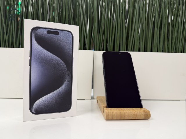 ✨ iPhone 15 Pro 256 GB – Blue Titanium (Kék titán) ✨