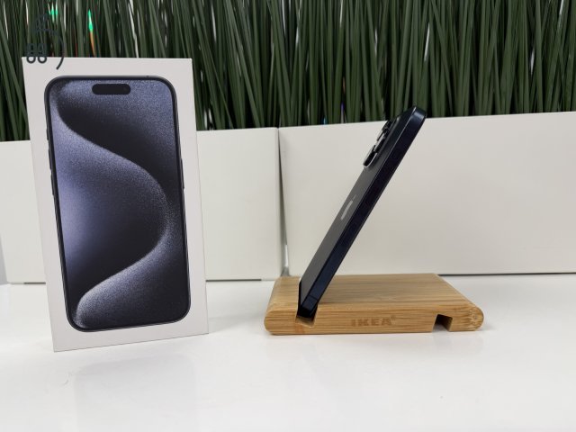 ✨ iPhone 15 Pro 256 GB – Blue Titanium (Kék titán) ✨