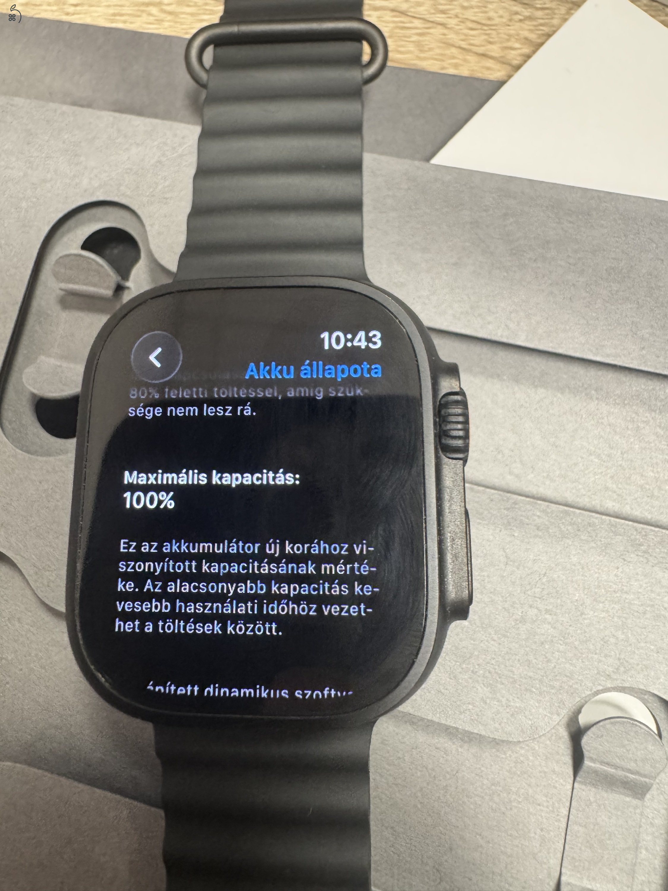 Eladó Apple Watch Ultra 3