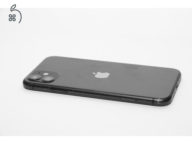 Phone 11 128GB – Fekete – Műszakilag hibátlan, 96% akkuval