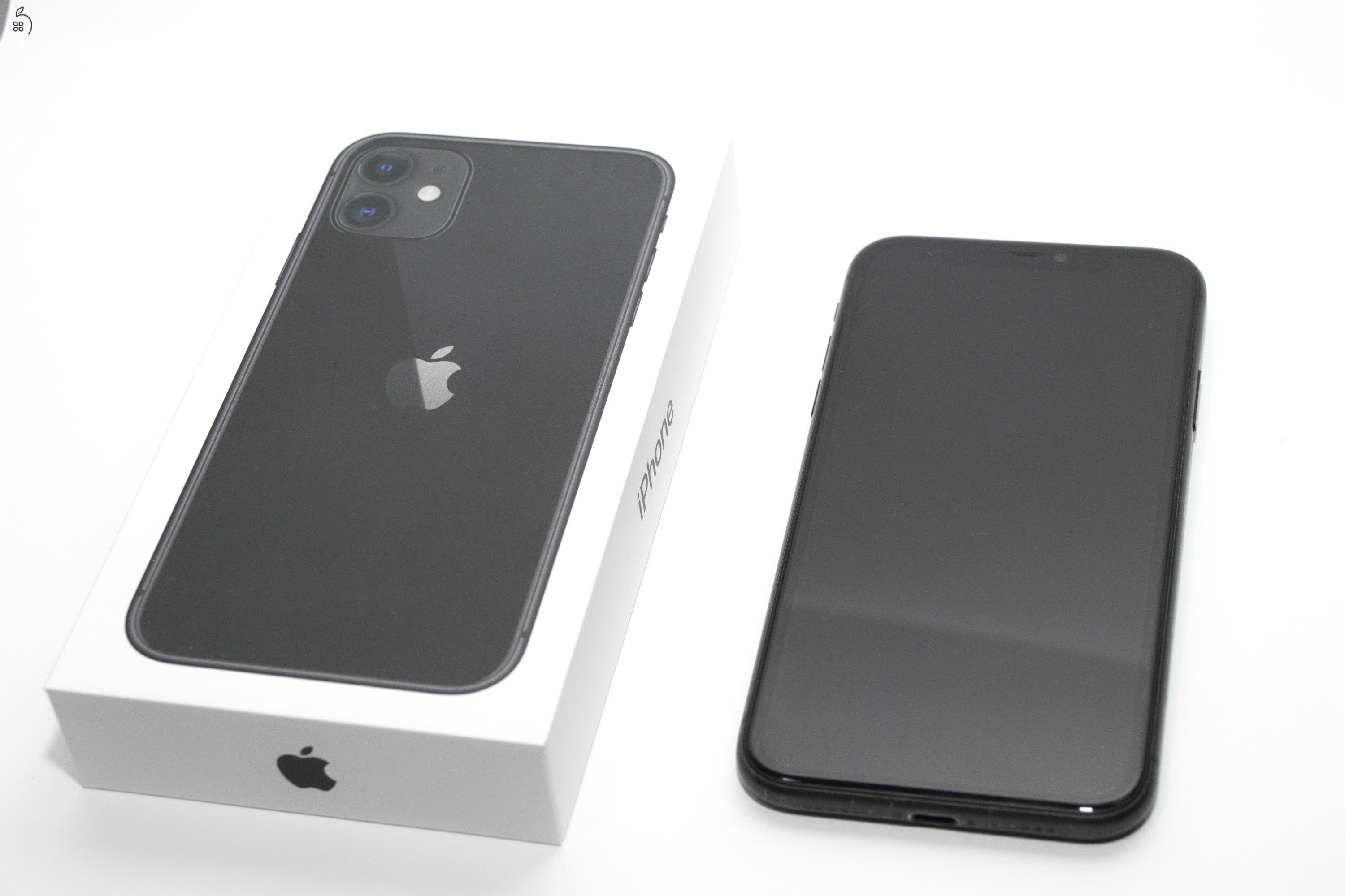 Phone 11 128GB – Fekete – Műszakilag hibátlan, 96% akkuval